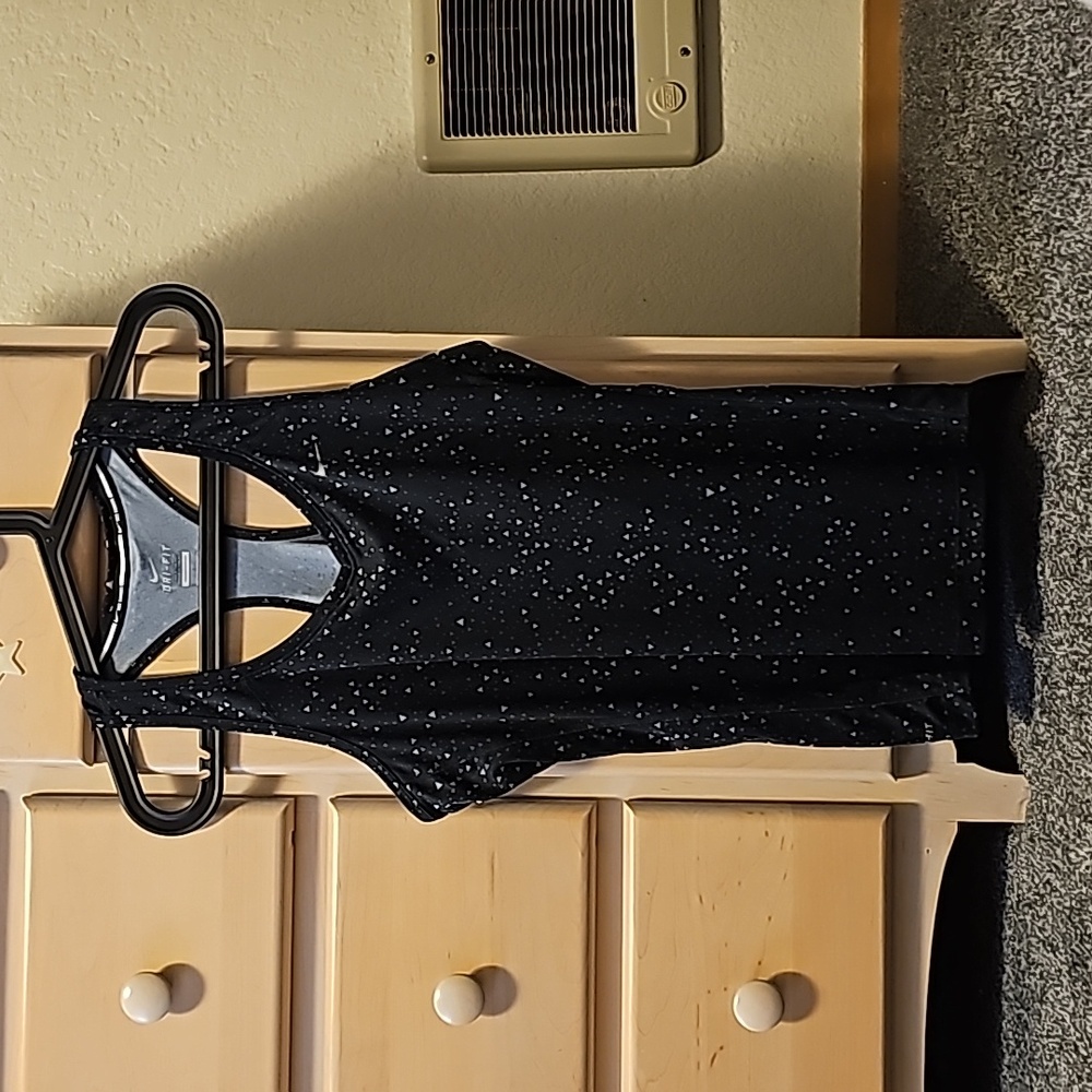 Nike Running Razor Back Black Tank Top